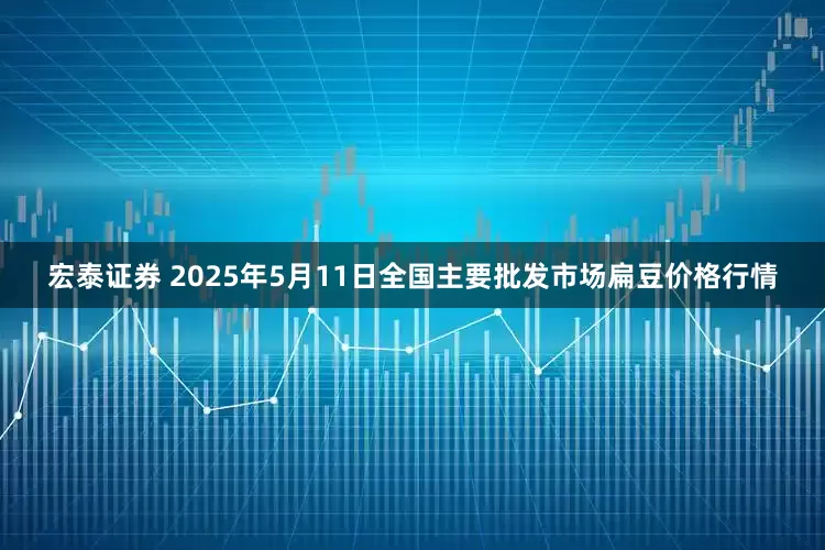 宏泰证券 2025年5月11日全国主要批发市场扁豆价格行情